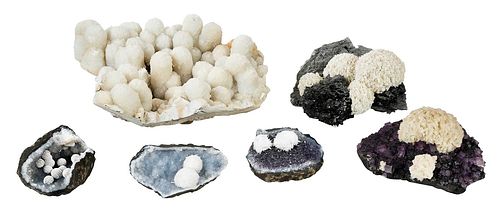 Group of Five Mineral Specimens