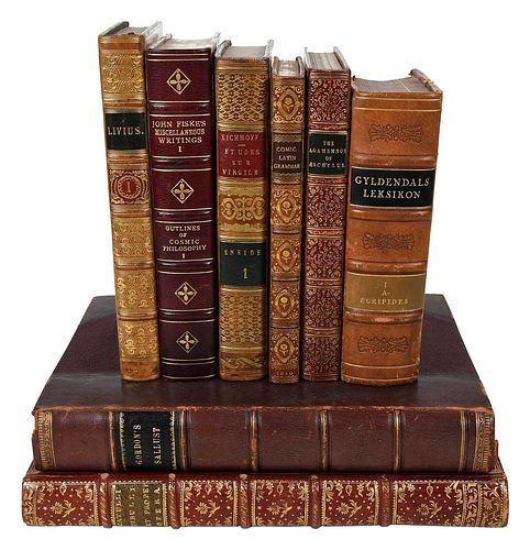 25 Leatherbound Books, Classical Studies