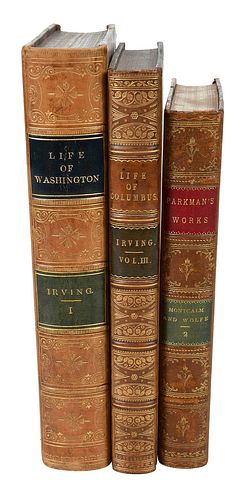 21 Leatherbound Books on History