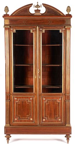 Continental Neoclassical Bibliotheque or Bookcase 