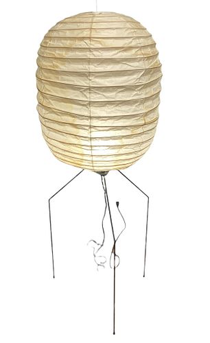 Signed ISAMU NOGUCHI Akari Floor Lamp Model UF3-DL