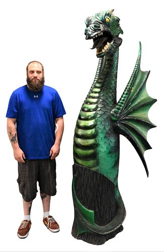 Art Ritchie Carved Dragon