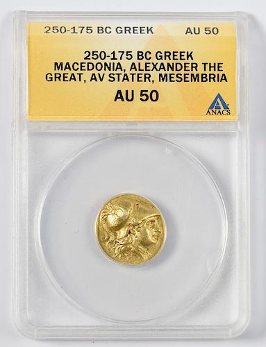 Alexander the Great AV Stater Coin, Mesembria Mint