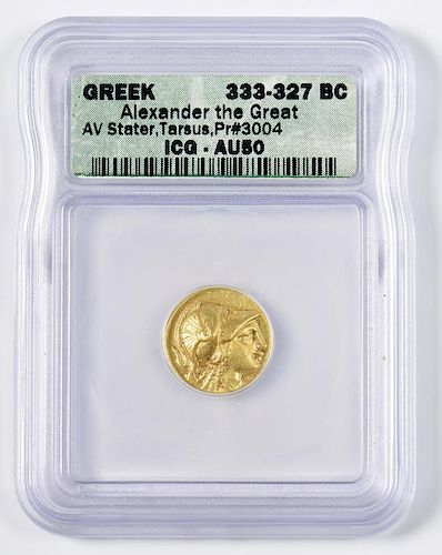 Alexander the Great AV Stater, Tarsus Mint