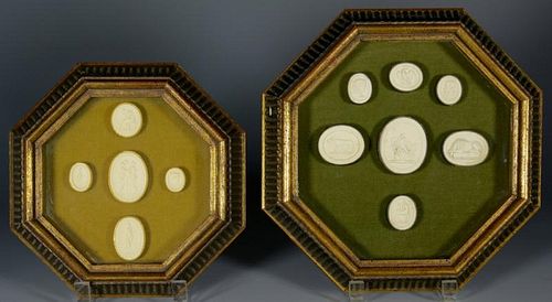 Collection of Porcelain Medallions