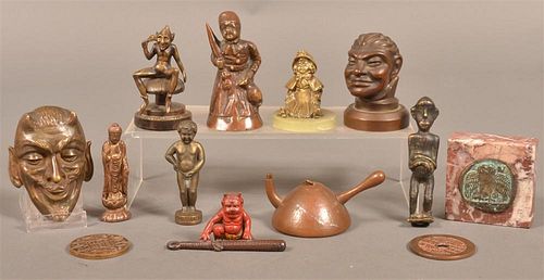 Cast Bronze & Metal Figures, Paperweights, etc.