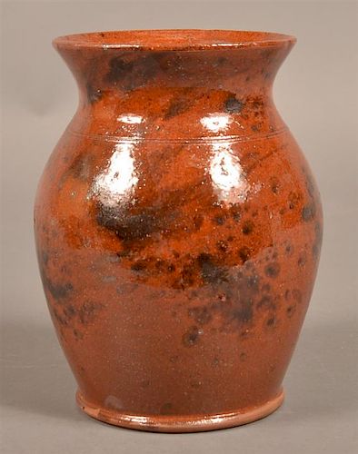Pennsylvania 19th Century Redware Jar