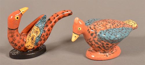 Two James Seagreaves Pottery Figures.