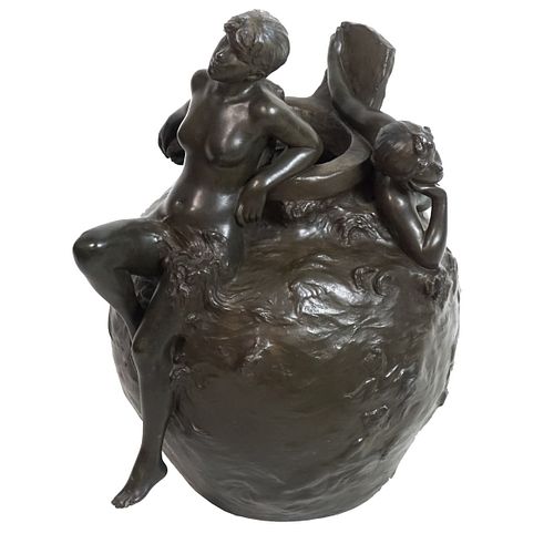 Emmanuel Villanis, French (1858-1914) Bronze