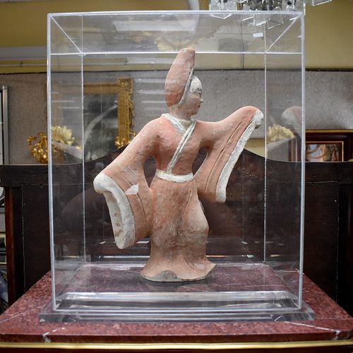Chinese Terracotta Dancer Figurine