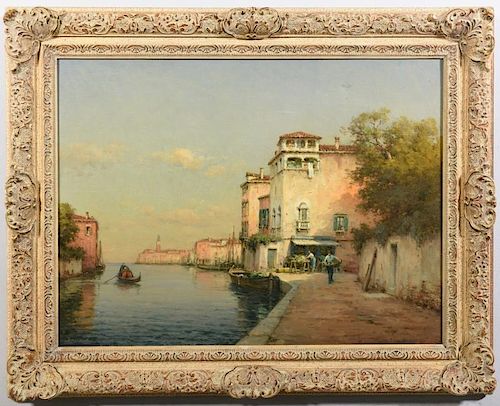 Antoine Bouvard O/C, Venetian Canal