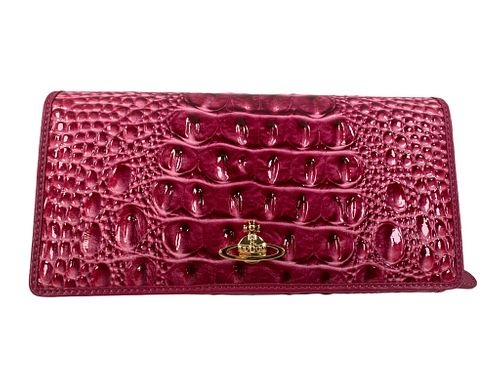 Viveinne Westwood Pink Long Wallet