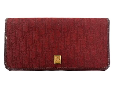Dior Red Trotter Wallet