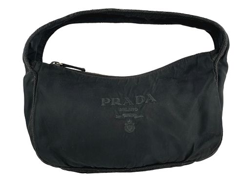 Black Prada Hobo Bag