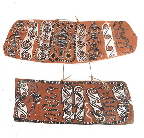 Tribal Papa New Guinea Bark Decoration
