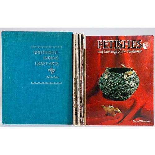 Thirteen publications on Southwest art and crafts.