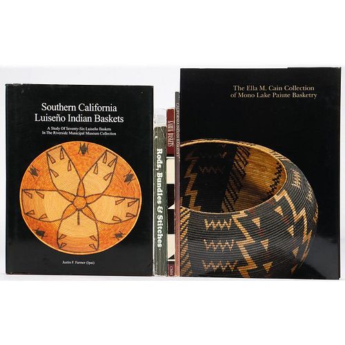 Five books on California basketry.