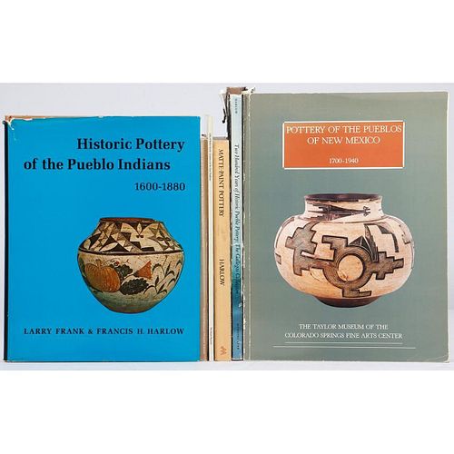 Six books on Pueblo pottery.