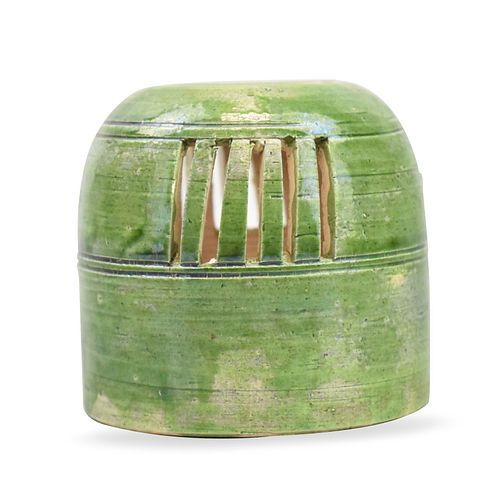Chinese Green Glazed Incense Burner, Tang Dynasty