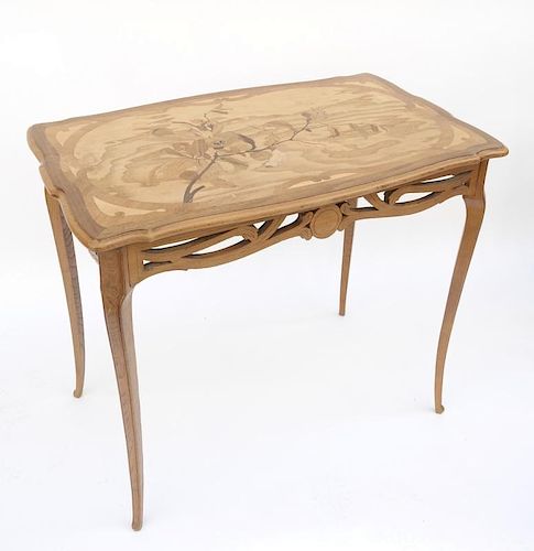 Art Nouveau-Style Table