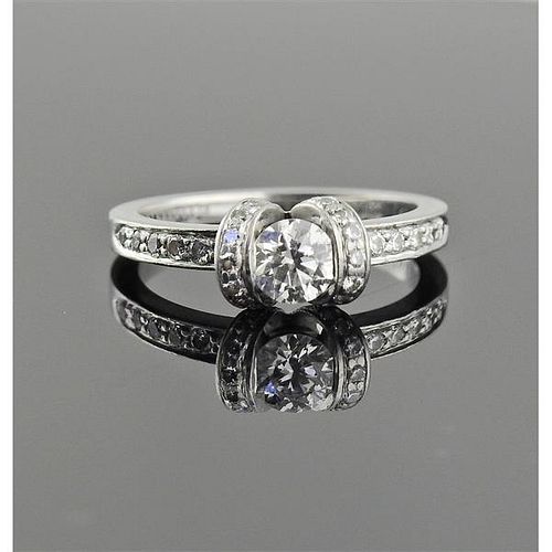 Tiffany &amp; Co Platinum Diamond  Engagement Ring
