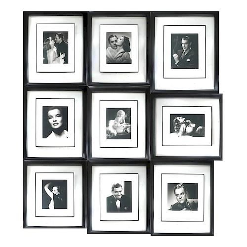 George Hurrell, Lot of 10 Photographs