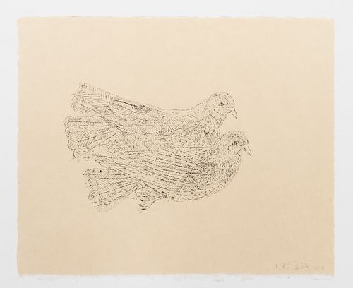 Kiki Smith, "untitled (two birds)", 2016