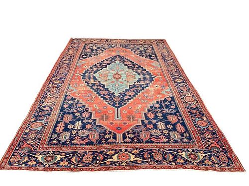 Antique Serapi Carpet, 15' x 9'8"