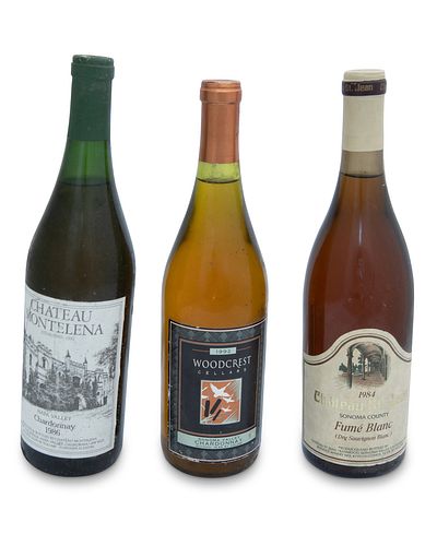 A selection of California white wine (19)