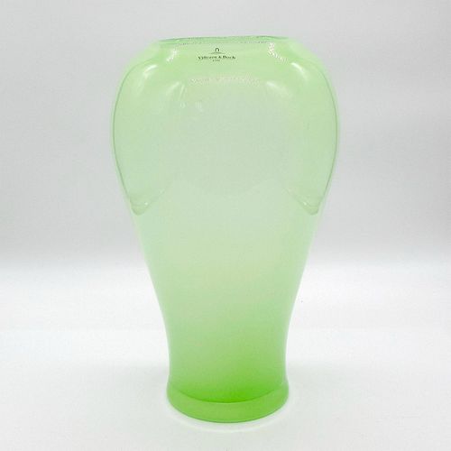 Villeroy & Boch Green Crystal Glass Vase