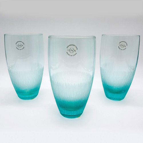 3pc Lenox Glass 20 oz Highballs, Thicket