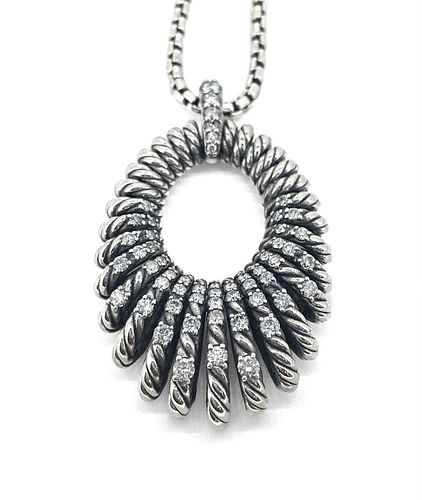 David Yurman 925 Silver Necklace