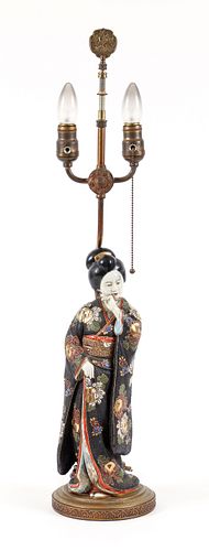 19th Century Japanese Satsuma porcelain figure
