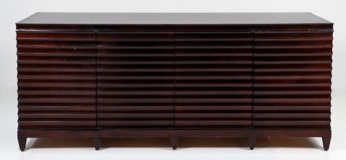Barbara Barry for Baker Fluted Low Cabinet