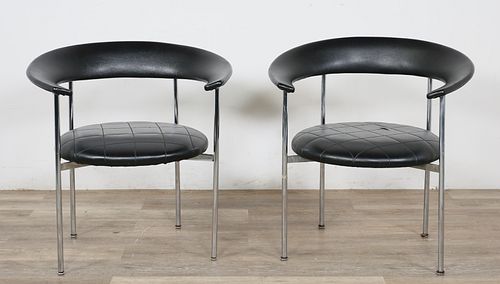 Pair of Mid Century Modern Rondo Style Chairs