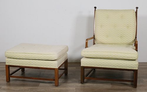 Tommi Parzinger, Armchair and Ottoman