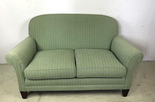 Brunschwig & Fils Green Upholstered Sofa