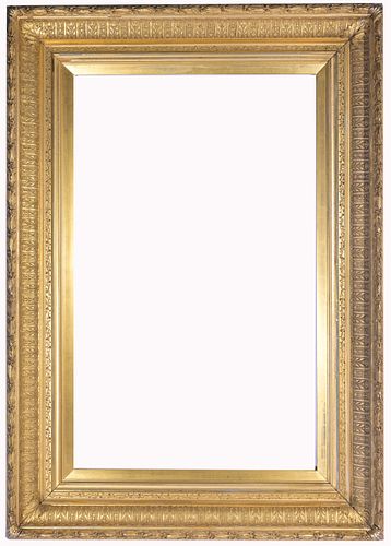 American, 1870's Large Gilt Wood Frame