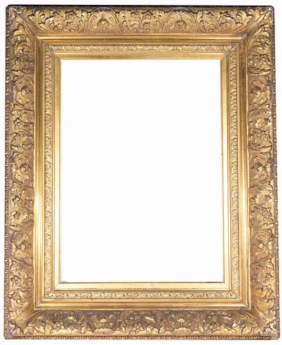 French 19th century Gilt/Wood Frame