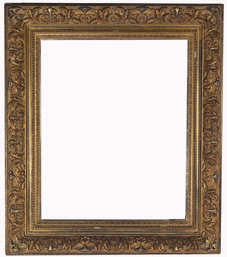 American, 1880's Gilt Wood Frame