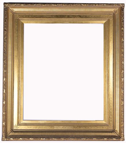 American, 1870's Gilt Wood Frame