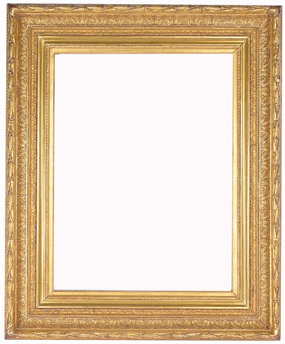 European 19th century gilt wood frame