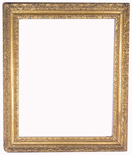 European 19th century Gilt/Wood Frame