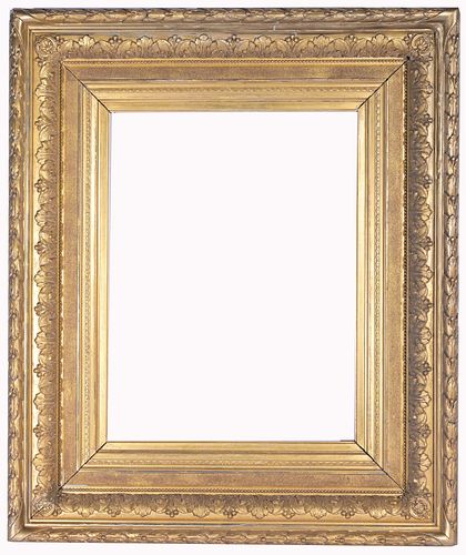 English 19th century Gilt Wood Frame