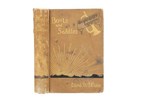 "Boots and Saddles" Rare 1st Ed. Elizabeth Custer