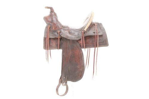 Main & Winchester Co. High Back Saddle 1870-1880's