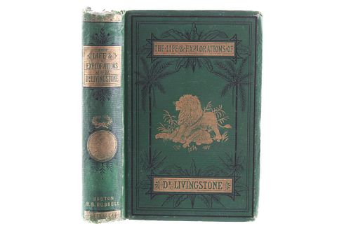 "The Life & Explorations of Dr. Livingstone" 1874