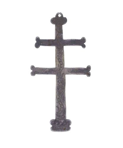 19th Century Trade Silver Cross of Lorraine