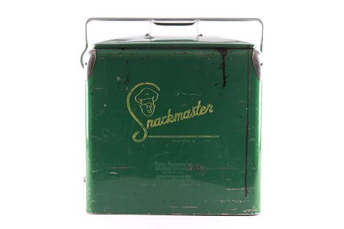 RARE Snackmaster Vintage Ice Cooler c. 1950's