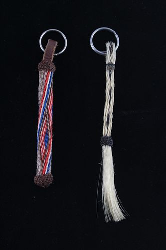 Deer Lodge MT. Prison Hitched HorseHair Key Fobs